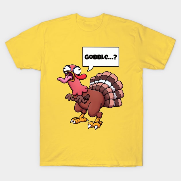 Turkey Saurus Rex T-Shirt by TheMaskedTooner